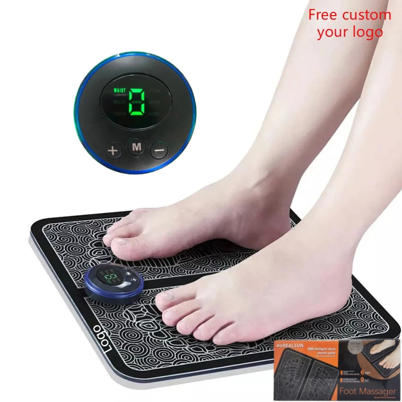new product self care ems foot mat massage machine for foot massager and leg massager