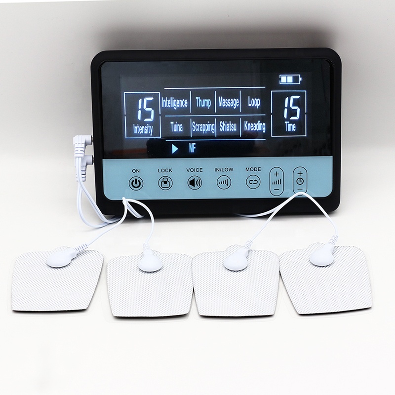 Transcutaneous Electrical Nerve Stimulation Tens Muscle Stimulator Machine for Physiotherapy